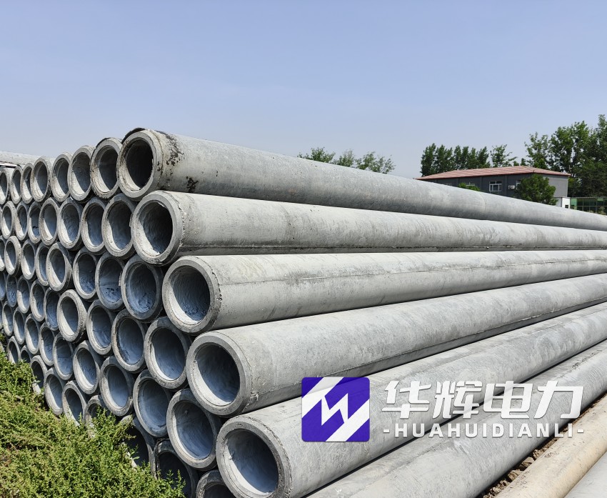 曹妃甸12米水泥电线杆